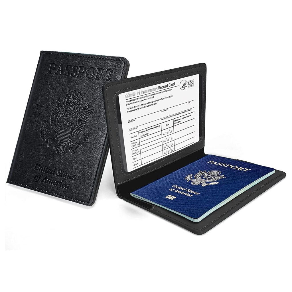 Passport & CDC Vaccination Card Holder